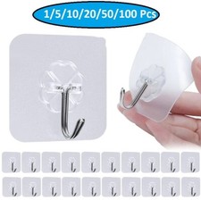 1-100 Coat Hooks Adhesive