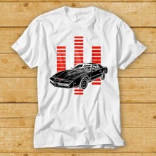Knight Rider Kitt 2000 Michael Knight TV Series 80s Retro Car T Shirt 2674