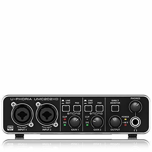 Behringer phoria umc202hd - u-phoria, 24