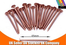 30 x 65mm Copper Nails Very