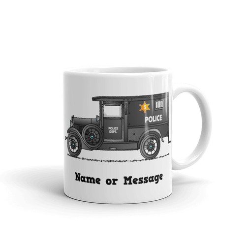Personalized paddy wagon - wagon, mug