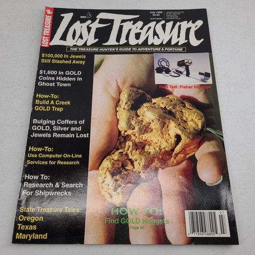 Lost treasure magazine july - treasure,