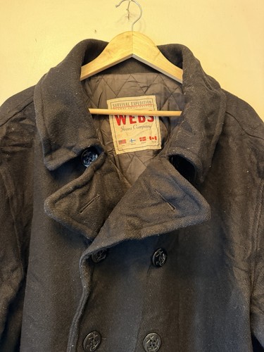 Webs jeans pea coat - pea, •