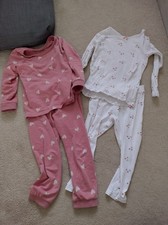 H&M Girl Pjs Pyjamas 2-3 Years