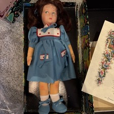 Lenci Lucy Felt Doll With Certificate And Box