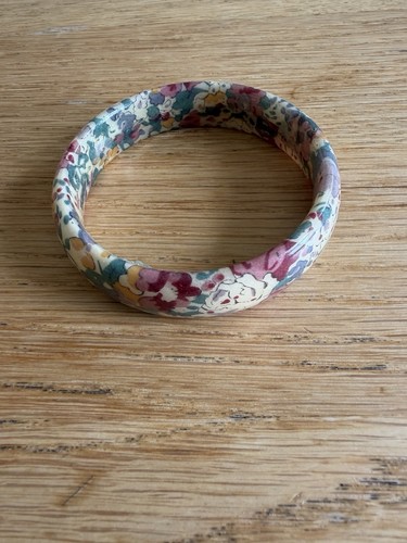 Liberty print bangle 5cm - liberty,