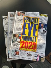 Private Eye Annuals 2019, 2022 & 2023 (3 books) mint condition