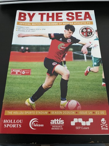 Redcar athletic consett - athletic, v