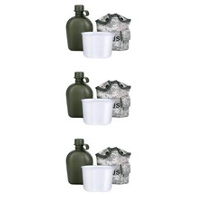 3 Sets  Military Canteen