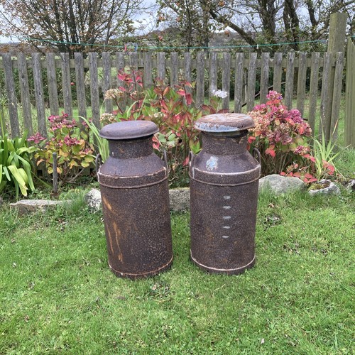 Two vintage antique large - two,