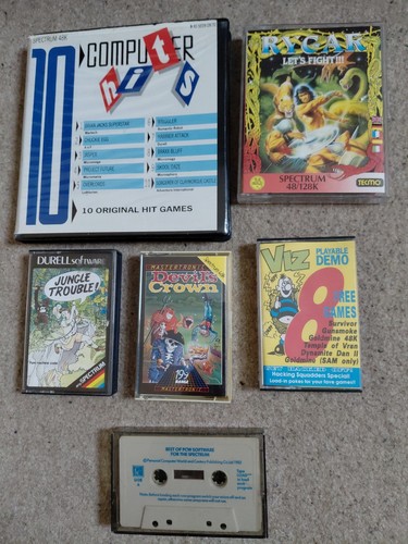 Spectrum 48k games bundle - games, x6