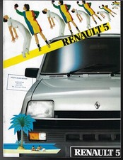 Renault 5 1983-1984 UK Market
