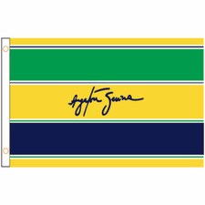 Ayrton Senna Brazilian Flag - ASBR1