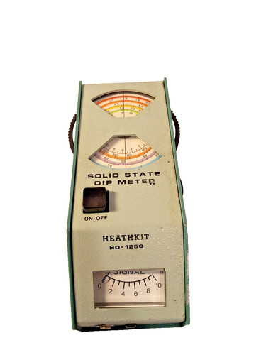 Vintage solid state dip meter - vintage,