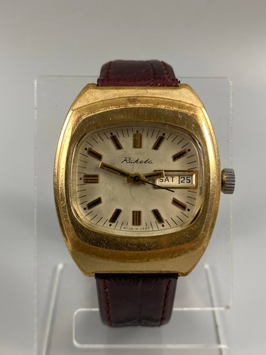 Vintage raketa watch day date - vintage, day/date