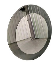 JOHN LEWIS ROK LAYERED ROUND WALL MIRROR SMOKED RRP£225