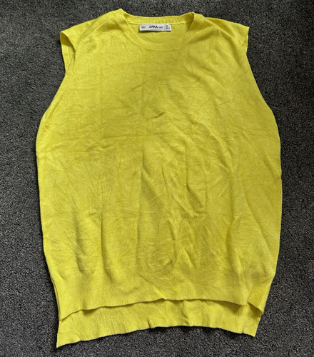 Zara women yellow knit - zara, women’s