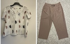 Ladies New Leaf Pattern Top &