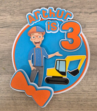 Custom Kids Blippi Themed Cake