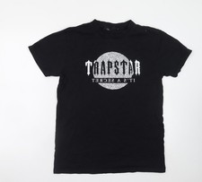 Trapstar Men's Black Graphic