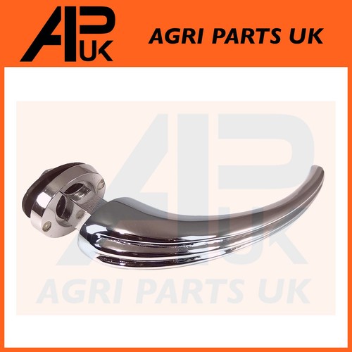 Chrome curved bonnet - bonnet, handle