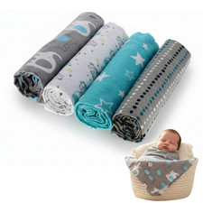 4 x Baby Receiving Blankets