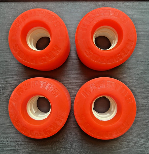 Vintage orange red - 80's,