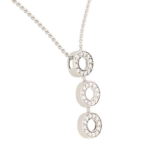 18carat white gold 50ct - gold, 0.50ct
