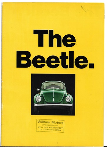 Volkswagen beetle 1971 1972 - volkswagen, 1971-1972