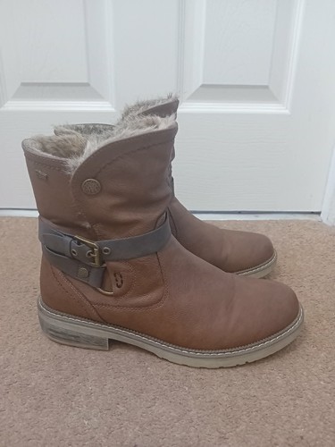 Pavers brown casual calf