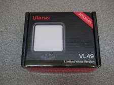 ULANZI VL49 Camera Light, Led Video Light Dimmable with 2000 mAh Battery