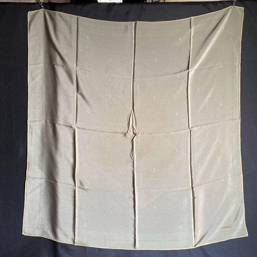Chanel vintage silk scarf - vintage,