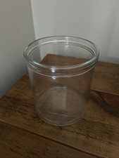 Vintage Large Round Clear