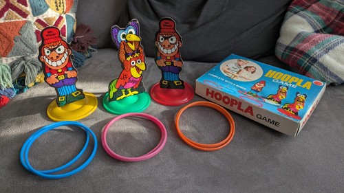 Vintage 1970s hoopla game made - 1970s,