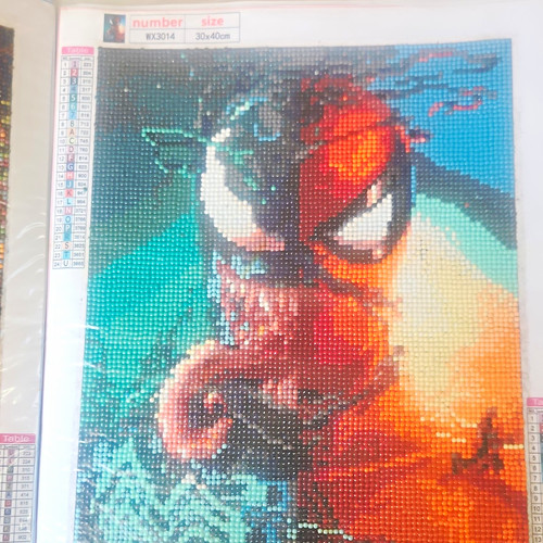 Wx3014 spider man diamond - spider-man,