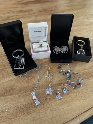 Necklace earrings charm - necklace,