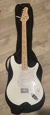 IAXE 393 White Electric Guitar + Bag 