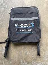 Mobility Scooter Bag With Dual Walking Stick Holders