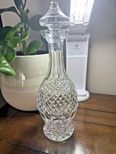 Vtg waterford crystal fine - crystal,