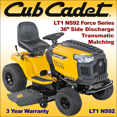 Cub cadet lt1 ns92 force - cub,