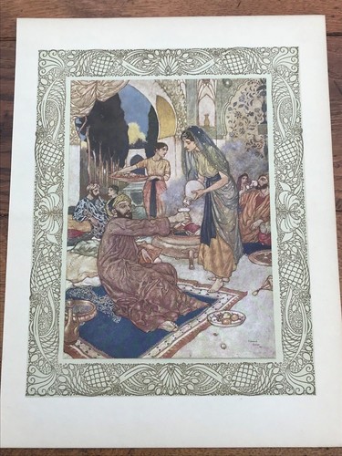 1909 colour antique - , lithograph