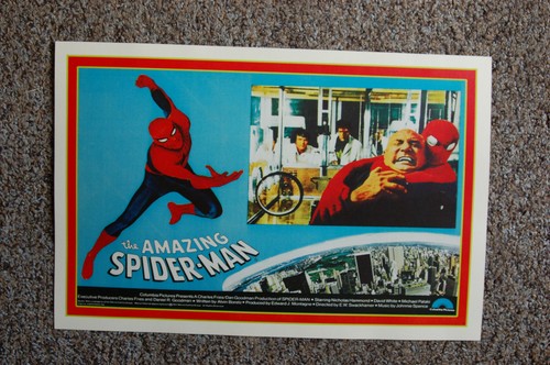 Spider man lobby card movie - spider-man,