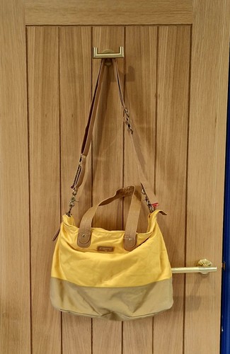 Dark yellow beige storksak - yellow, &