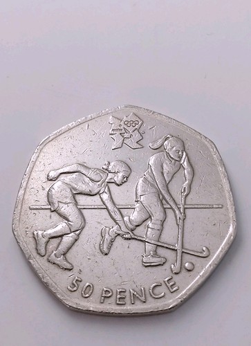 2011 50p hockey - 50p, olympic