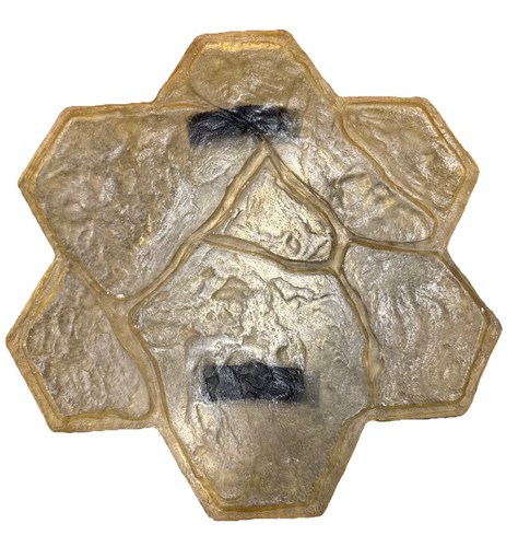 Lot hexagon concrete - of,