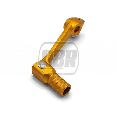 Gold alloy short gear lever - gold,