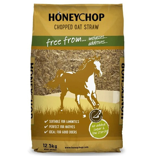 Honeychop chopped oat straw - chopped,
