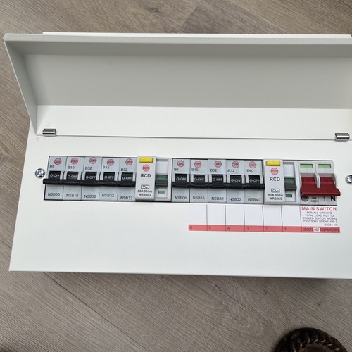 Wylex dual rcd way consumer - 10,