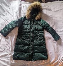 Centigrade (QVC) - Ladies Green Padded coat /Parka with Hood- Size M