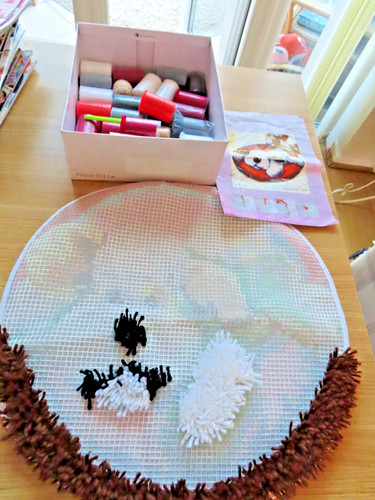 Latch hook rug - kit, (part